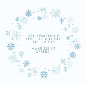 I accept any reasonable offer!